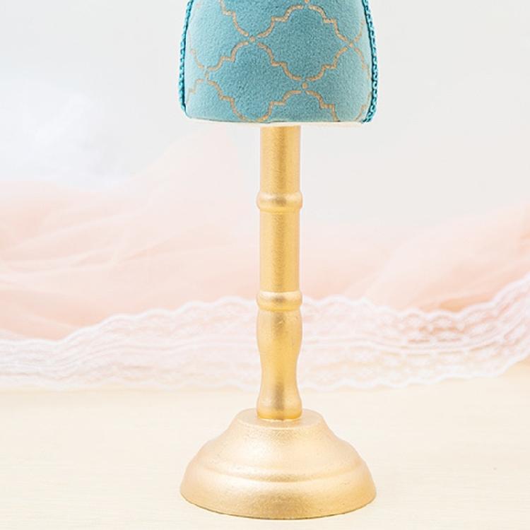 Blue Bronzing Jewelry Display Stand for Many Kinds of Jewellery's Displaying