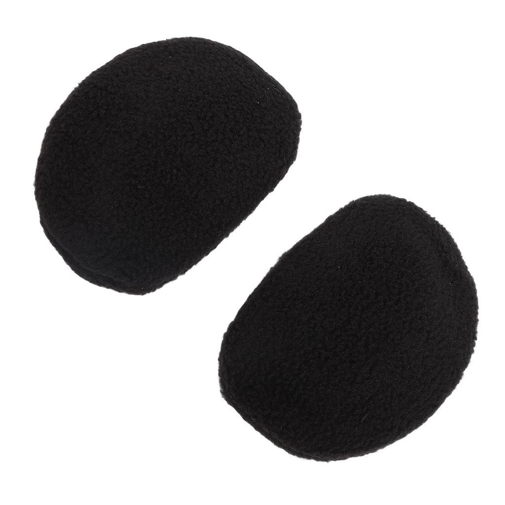 1 Pair Bandless Ear Muffs Noise Isolating Fleece Ear Warmers Comfortable Winter Ear Covers for Outdoor Cold Weather