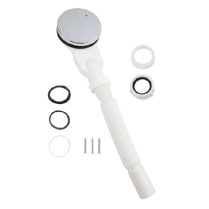 

1PCS Shower Bathroom Tray Round 90mm Diameter White Plastic Standard Drain Waste Trap Home Renovation DIY Tool Accessories