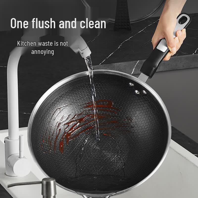 COOKER KING 304 Stainless Steel Non-stick Wok