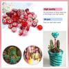12/25/50pcs Assorted Resin European Beads Large Hole Lampwork Spacer Beads Rhinestone Craft Beads for DIY Charms Bracelet Jewelry Making