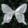 with Clip Christmas Butterfly Pendant Glitter Artificial Butterfly Ornaments  Birthday Party