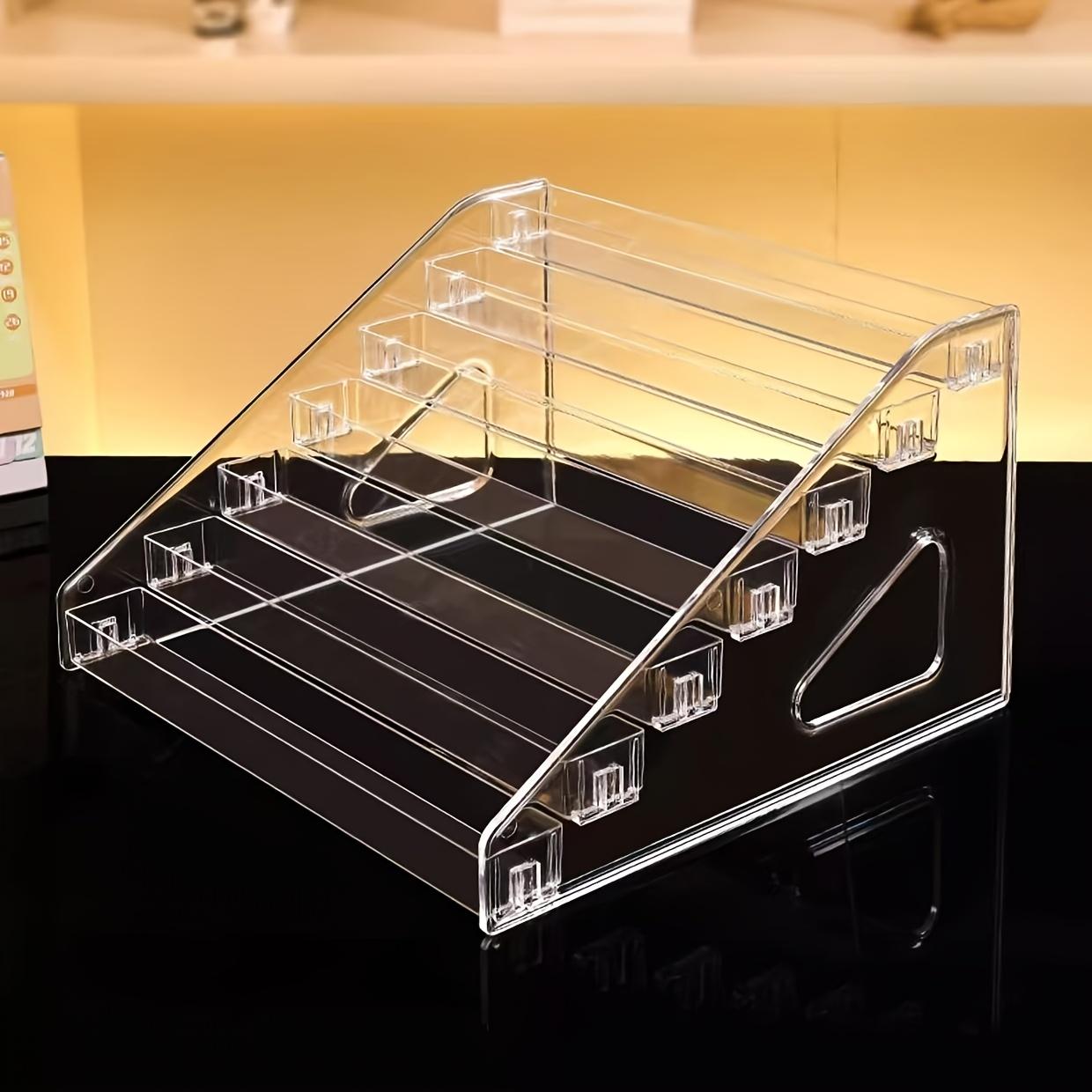 

Multi-functional Cosmetic Storage Rack, Nail Polish Organizer, Figurine Storage Box, Transparent Shelf, Utility Racks чистый