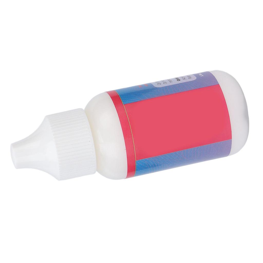 Waterproof Wig Bonding Glue Sweatproof Oil Resistant Lace Wig Bonding Adhesive Glue 38mlRose Red