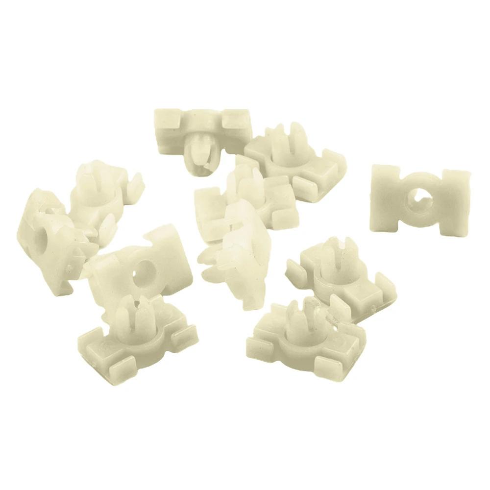 60pcs Clamp Plugs Grommets Door Gasket Strip Trim Clips For Mercedes-Benz W123