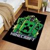 Minecraft Creeper Pixel Art Carpet Design for Decorate room Study room Playrooms Balcony Anti-slip Rug Decorate Offices Best for Christmas