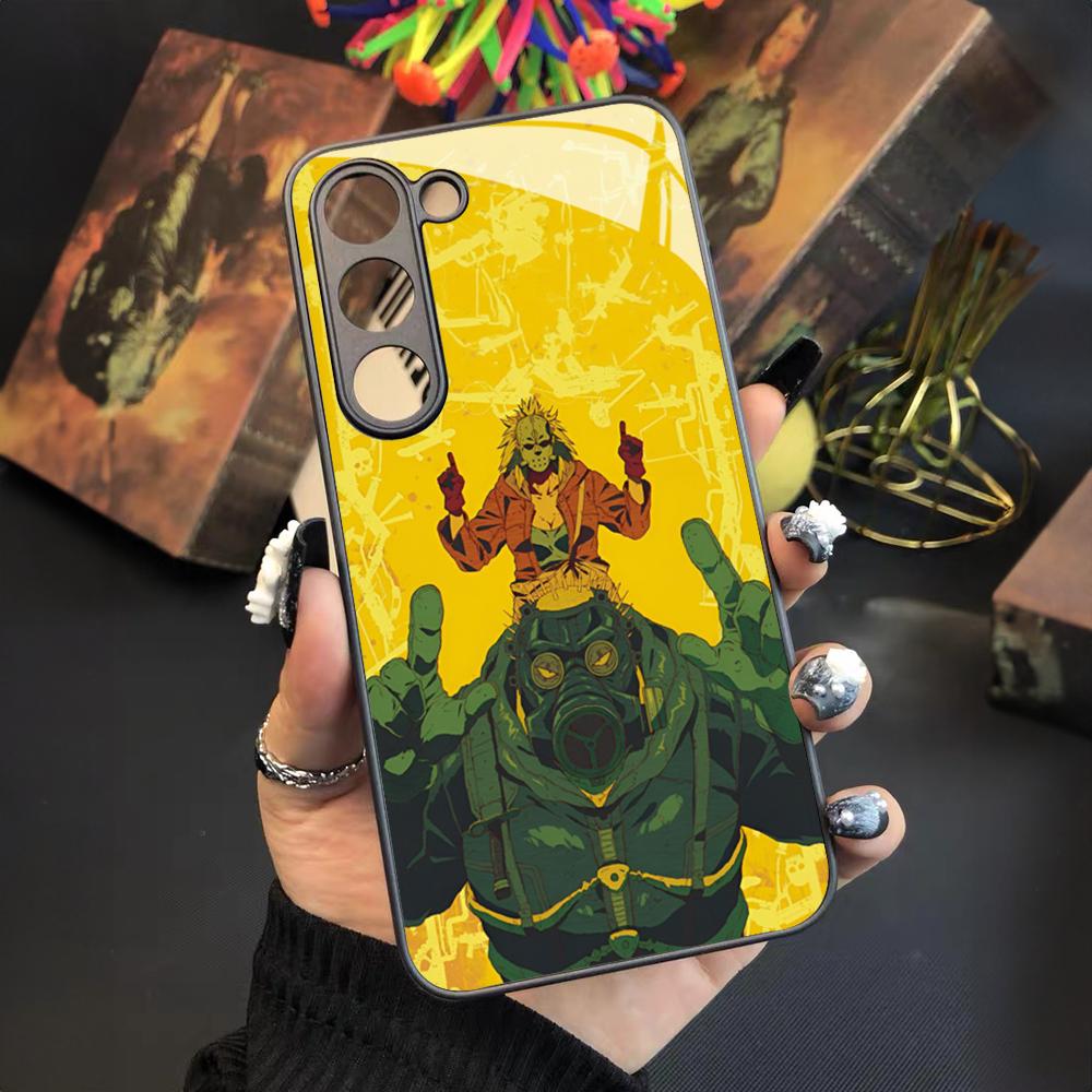D-Dorohedoro Game Phone Case for Samsung Galaxy S24 S23 S22 S21 S20 A24 A34 A54 A53 Note20 M54 Fe Ultra Plus Glass