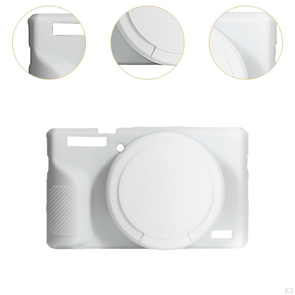 Camera Case Sleeve Cover,Dustproof,Lightweight Holder Soft with Lens Cover for G7x Mark III