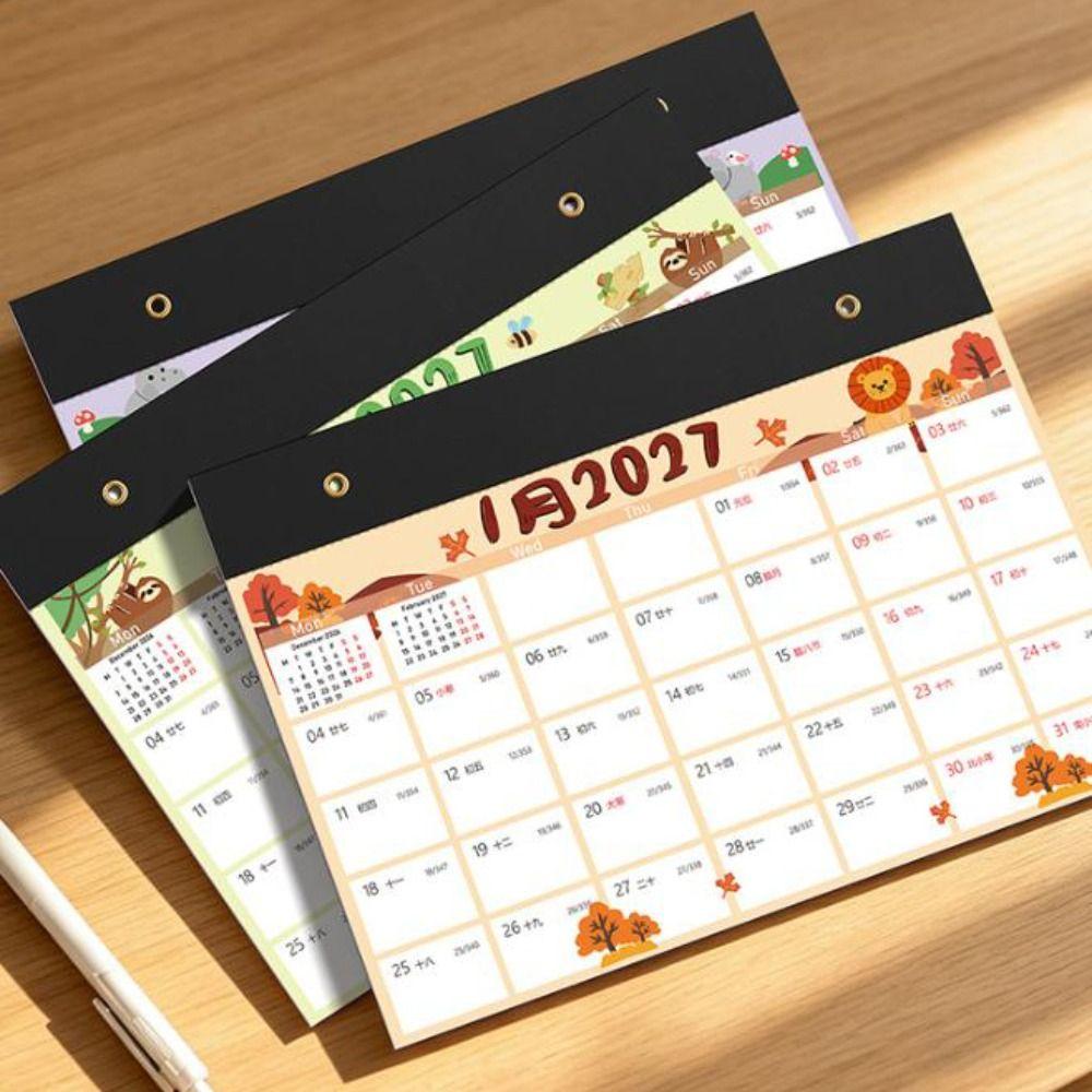 2027 Wall Calendar 12 Months Agenda Planner Time Tool Monthly Schedule Planner Office Home Use