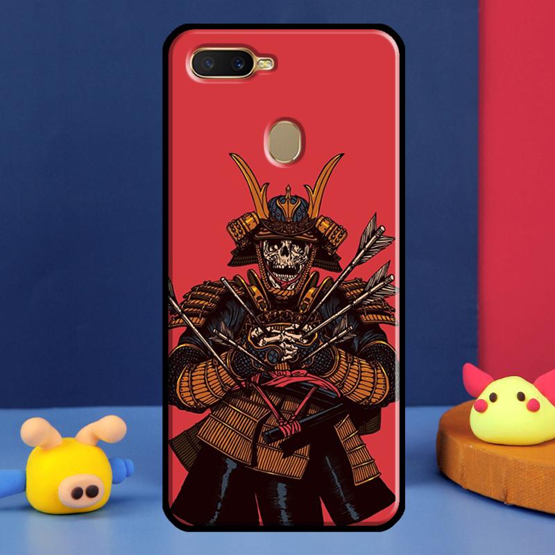 Japanese Samurai Warrior For Oppo A54 A57 S A78 A58 A98 A5 A9 A91 A15 A16 A17 A52 A72 A76 A96 A74 A94 A77 Phone Case