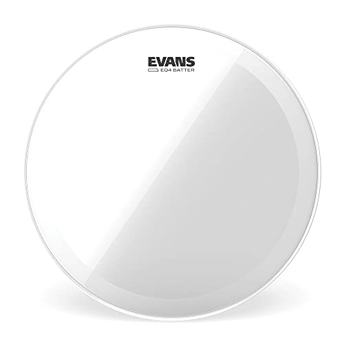 EVANS EQ4 Bass Drum Head 22-inch 10mil Plus Ring