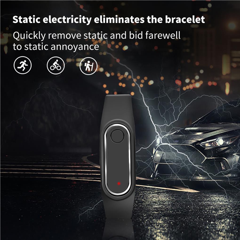Wireless Car Anti-Static Bracelet Auto Door Human Bangle Automatic Remover Wristband for Men Women Accessories