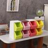 Miniature Storage Box Ornament 1/12 Dollhouse Mini Kitchen Food Basket Model Dolls House Decor Accessories Pretend Play Toy
