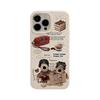 Retro Ins Phone Dog Suitable for IPhone14ProMax Mobile Case 15 Apple 13 Frosted 16 Silicone X Soft
