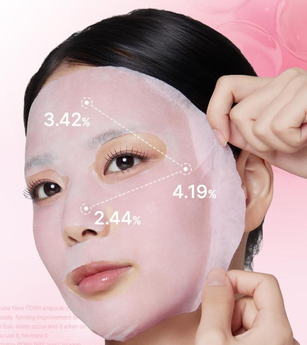 PDRN Pink Peptide Ampoule Mask for Firm & Radiant Skin