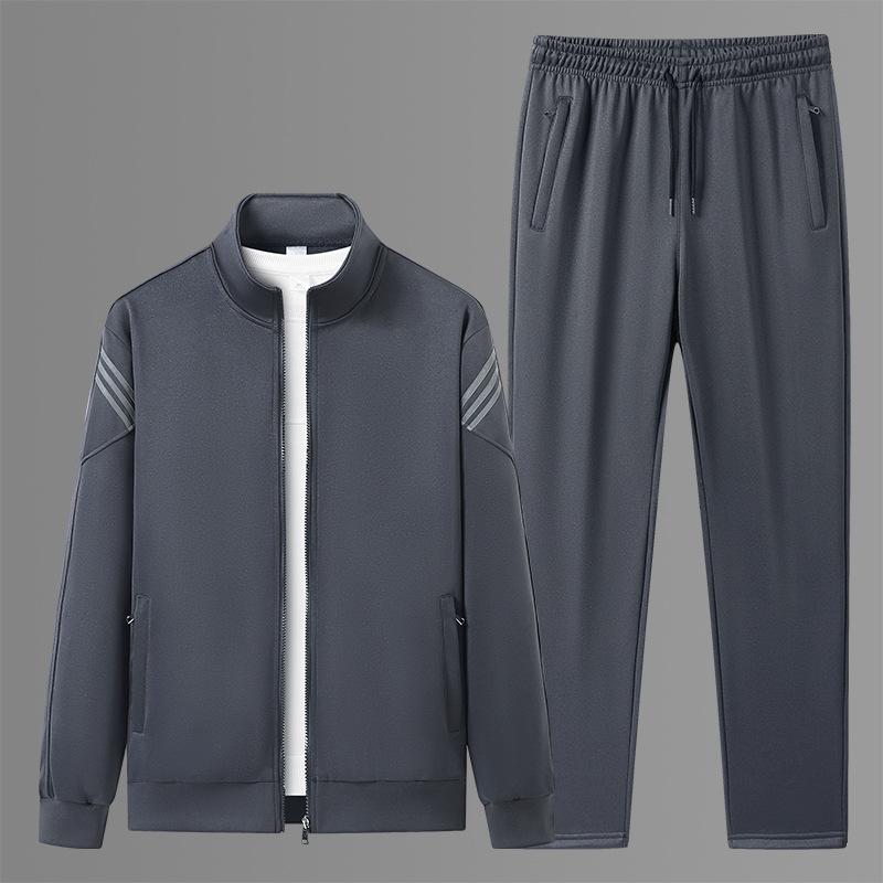 Mens Sportwear Sets Spring Autumn Sweatshirt +Sweatpants 2 Pcss Sets Men Tracksuit Running Jogging Set