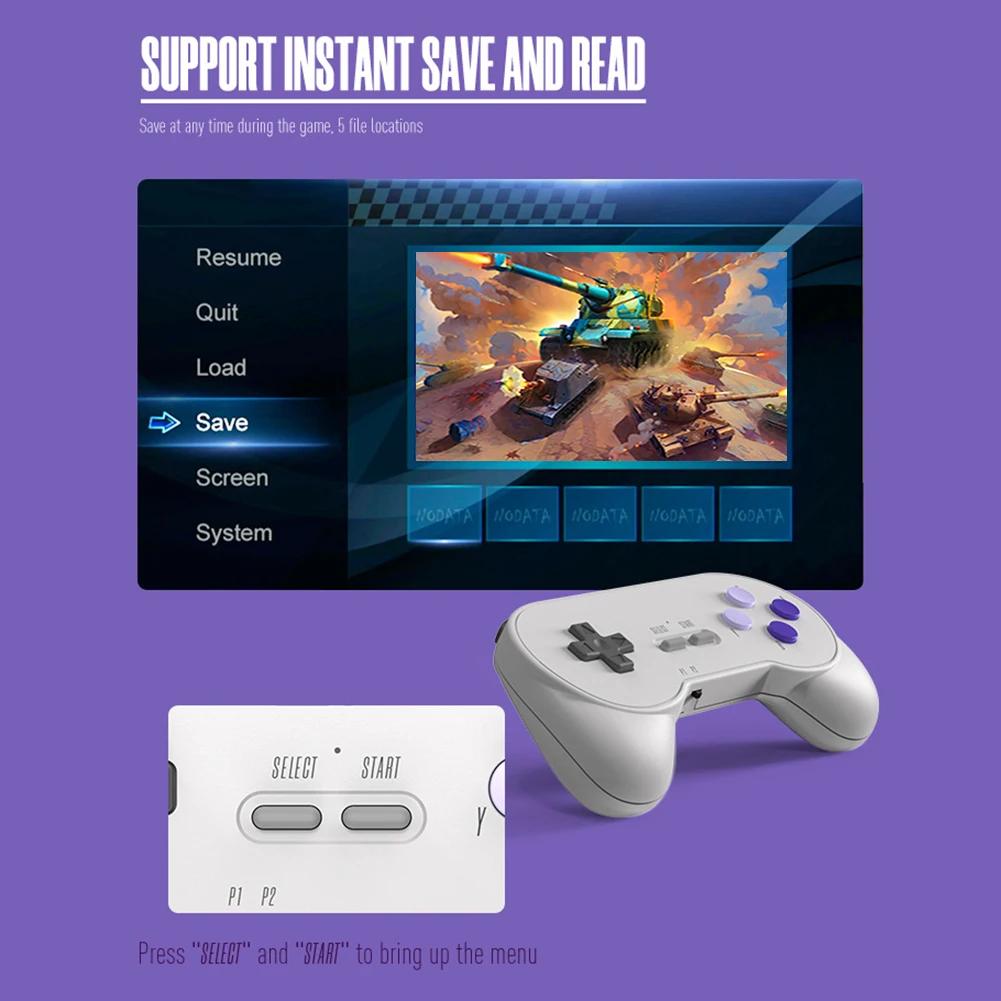 1/2PCS 2.4G Wireless Game Controller for SF2000 3.5” Retro Handheld Game Console Wireless Gamepad Gaming Accessories