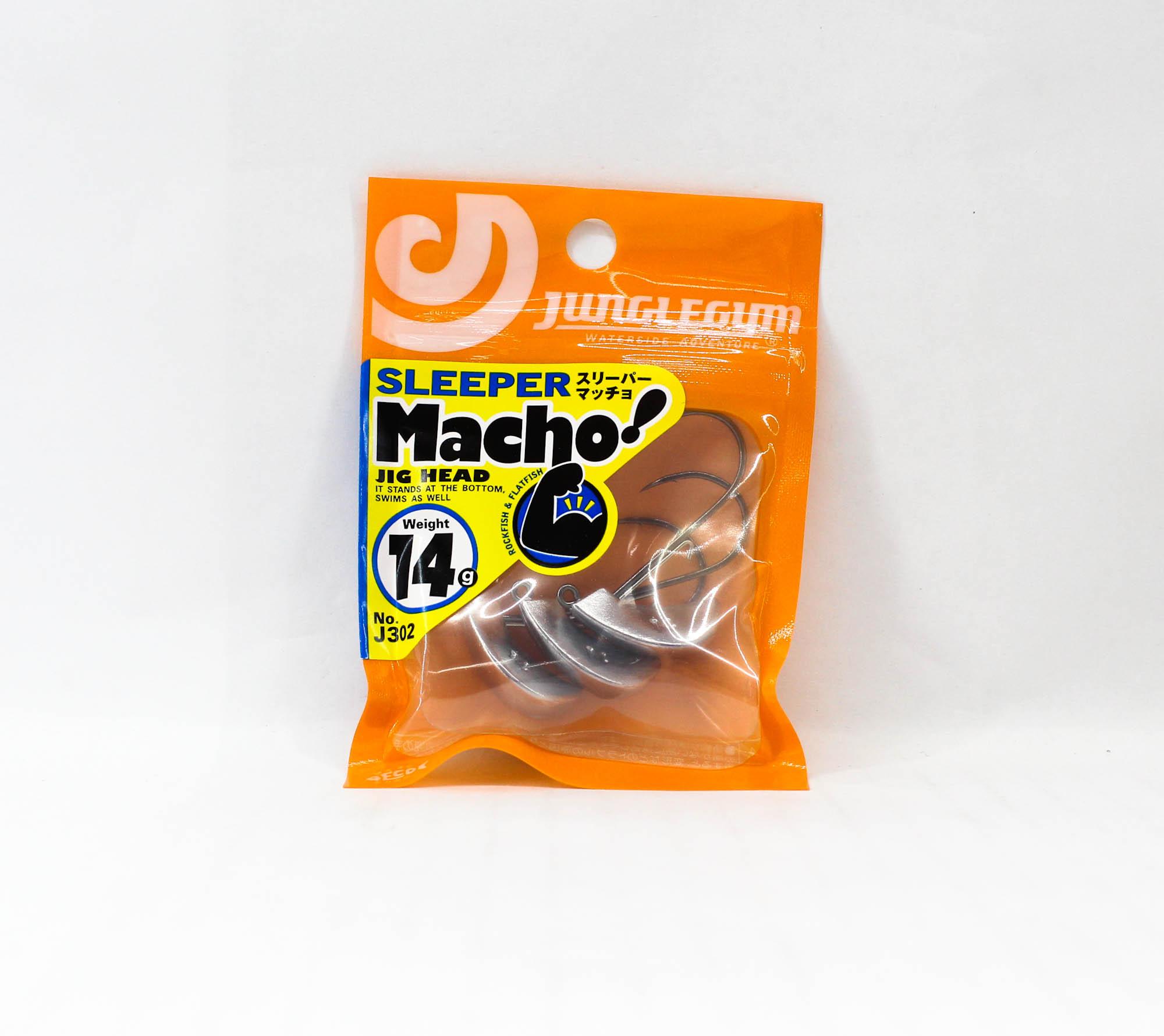 

Sale Jungle Gym J302 Jig Head Sleeper Macho 14 grams Hook Size 3 (2561)