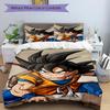 3pcs Saiyan, Warrior Bedding Set. Soft and Comfortable with No Core Included (1x Duvet Cover + 2x Pillow Covers) Yy251010117