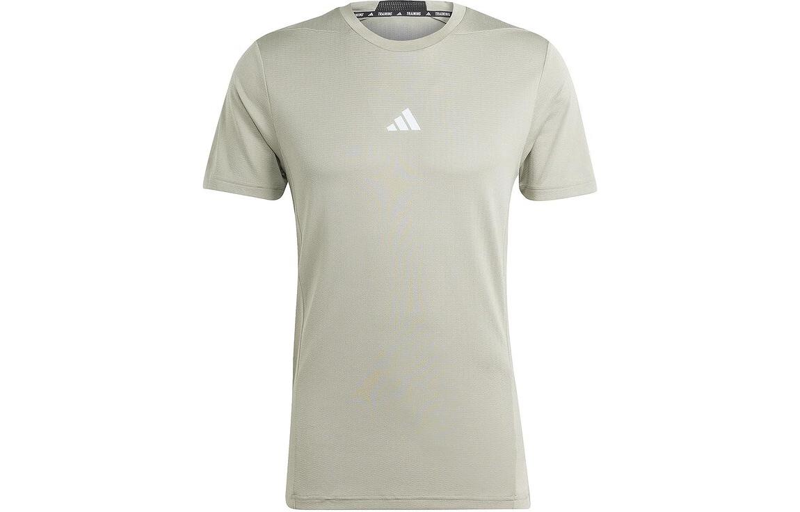Adidas SS24 T Shirt Men s Light Gray IS3738 M