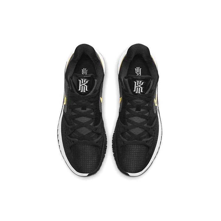 Nike Kyrie Low 4 EP Takashi Men Sneakers Black White Metallic-Gold CZ0105-001