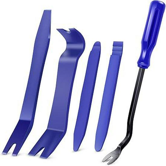 5-Piece Car Interior Trim Removal Tool Kit: Anti-Scratch Tools for Panel & Audio Dashboard