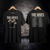 2 Sides The Hives World Tour 2025 Black T-shirt S-5XL Unisex T-Shirt
