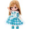 Takara Tomy Licca-chan Doll LD-21 Twin Sister Miki Dress-Up Toy for Pretend Play Ages 3 and Up