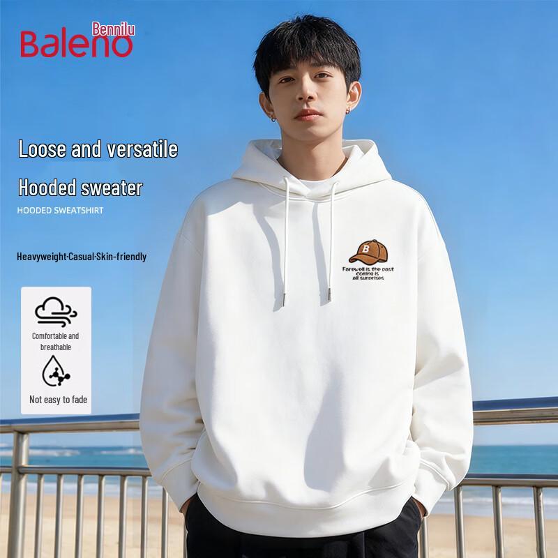 Baleno Men's Oversized Hooded Sweatshirt