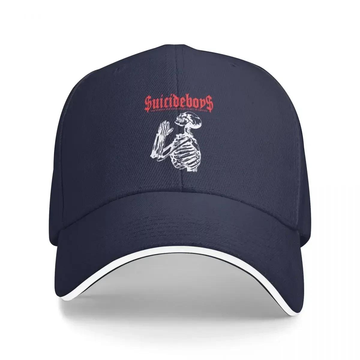 Бейсболки Suicideboy Мужские Женские Модные Тракеры Кепки Дышащие Кепки Snapback Кепки От Солнца Летняя Кепка One Size