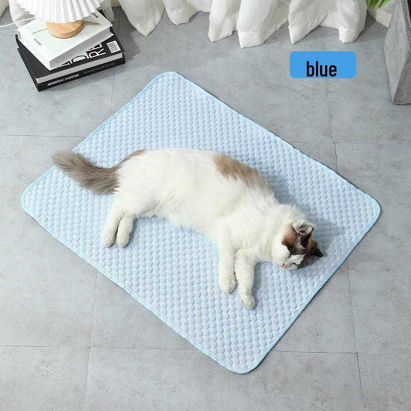 Summer Cooling Ice Pad: Ice Silk Mat for Dogs and Cats