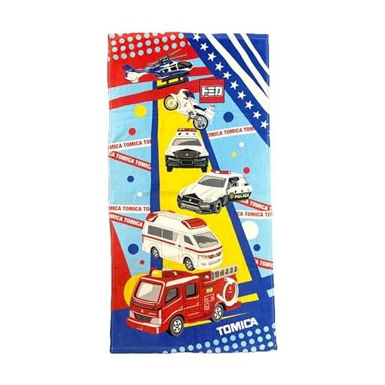 Hayashi Compact Bath Towel Approx. 50 x 100cm Tomica Straight CP484800