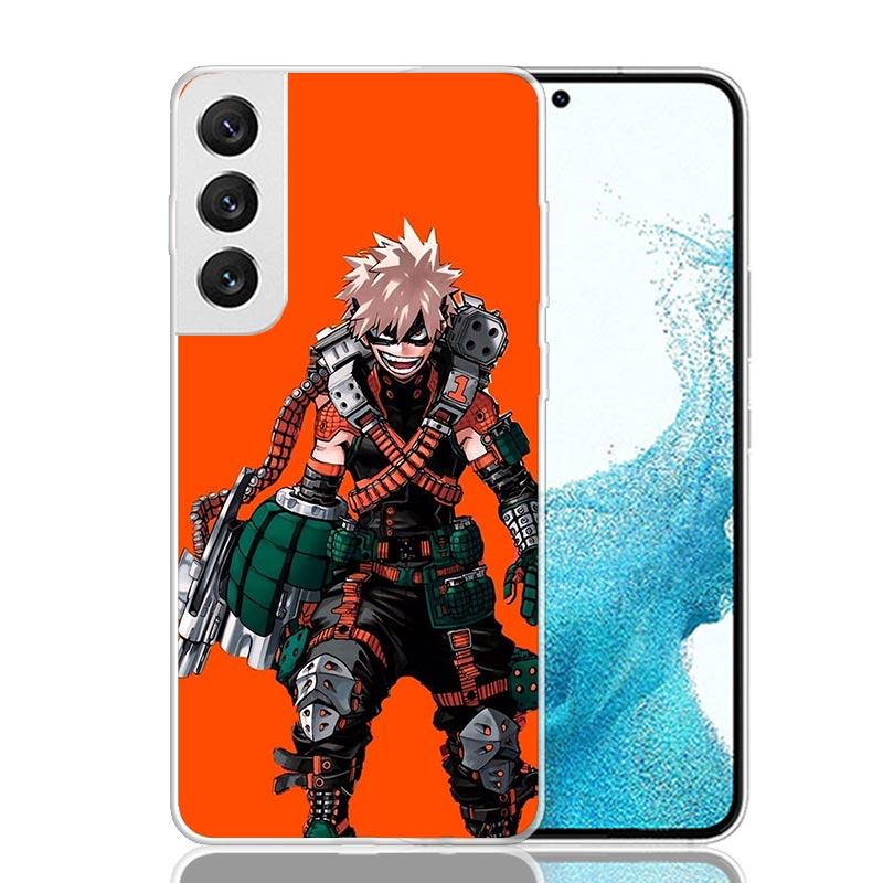 Bakugou Katsuki MHA My Hero Phone Case For Samsung Galaxy S26 S25 Edge S24 S23 FE S22 Ultra S21 Plus S20 + Fundas Cover Coque Ga