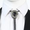 Bolo Tie for Adult Western Cowgirls Metal Necktie Rope Cord Pendants Necklaces Braids Jewelry for Women Teen Girls