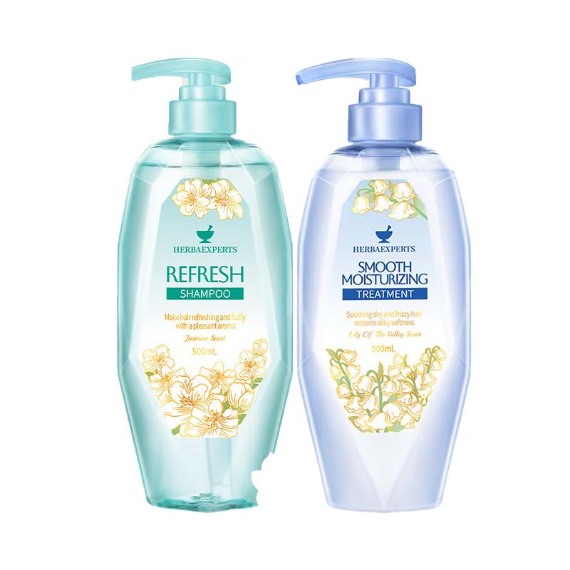 HERBAEXPERTS Japan Floral Oil Control Shampoo & Conditioner Set