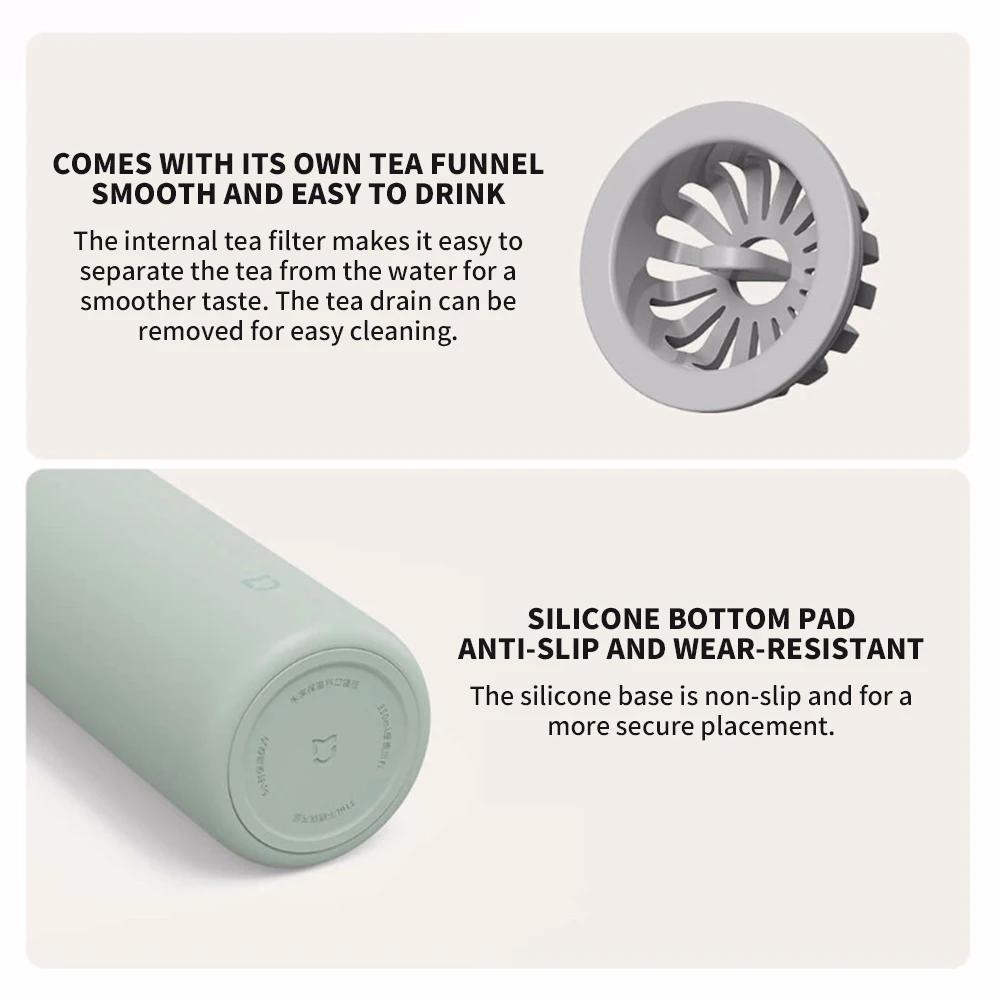 Xiaomi Mijia Thermos Cup Pocket Edition 350ml Stainless Steel Water Portable Insulated Cup Lightweight Thermos Bottle Camping