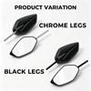 Universal Vision Non Graded Side Mirror For Any Motorcycle 1Pair Motorcycle Modified Rearview Mirror