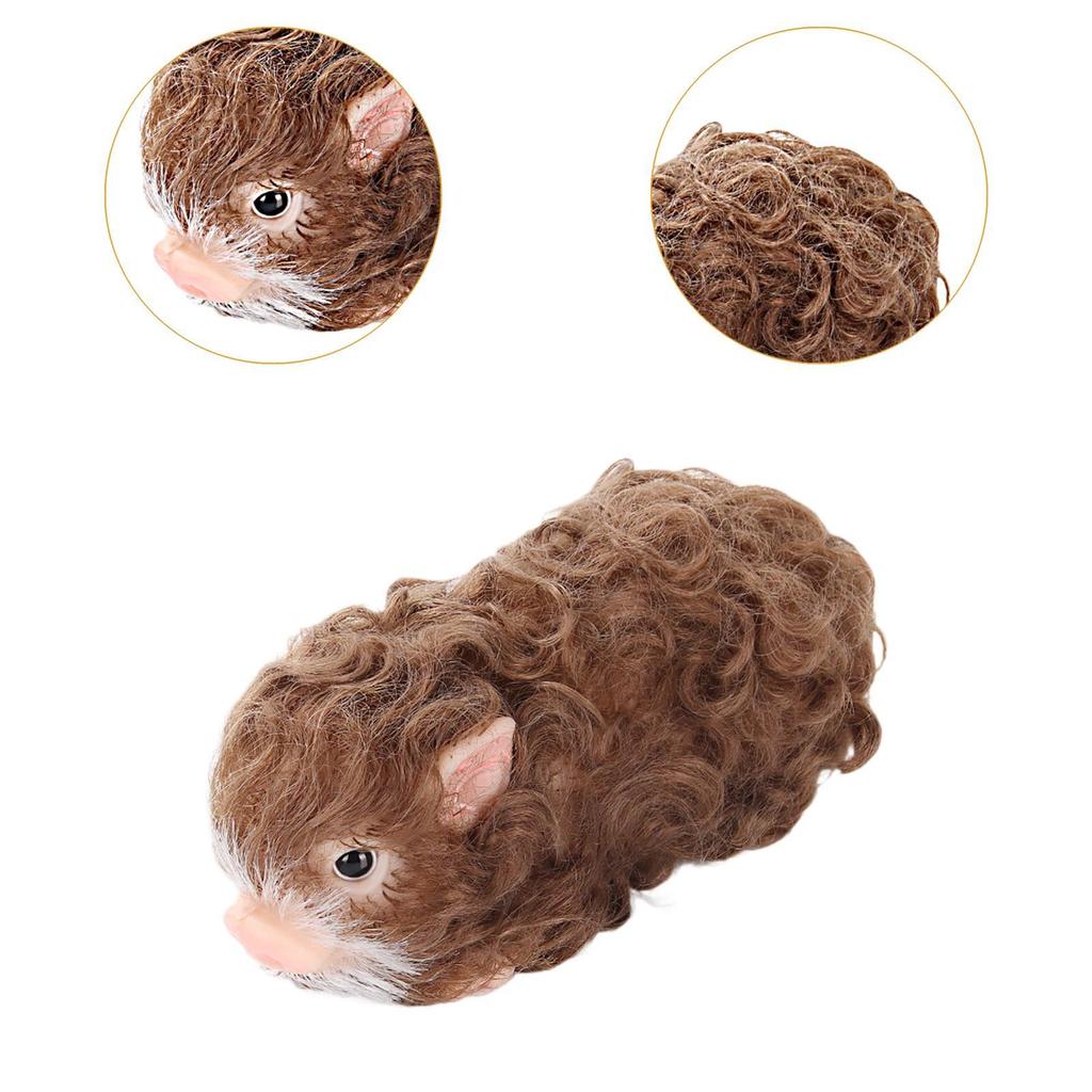 Silicone Pig Doll Cute Animal Toy Lifelike Miniature for