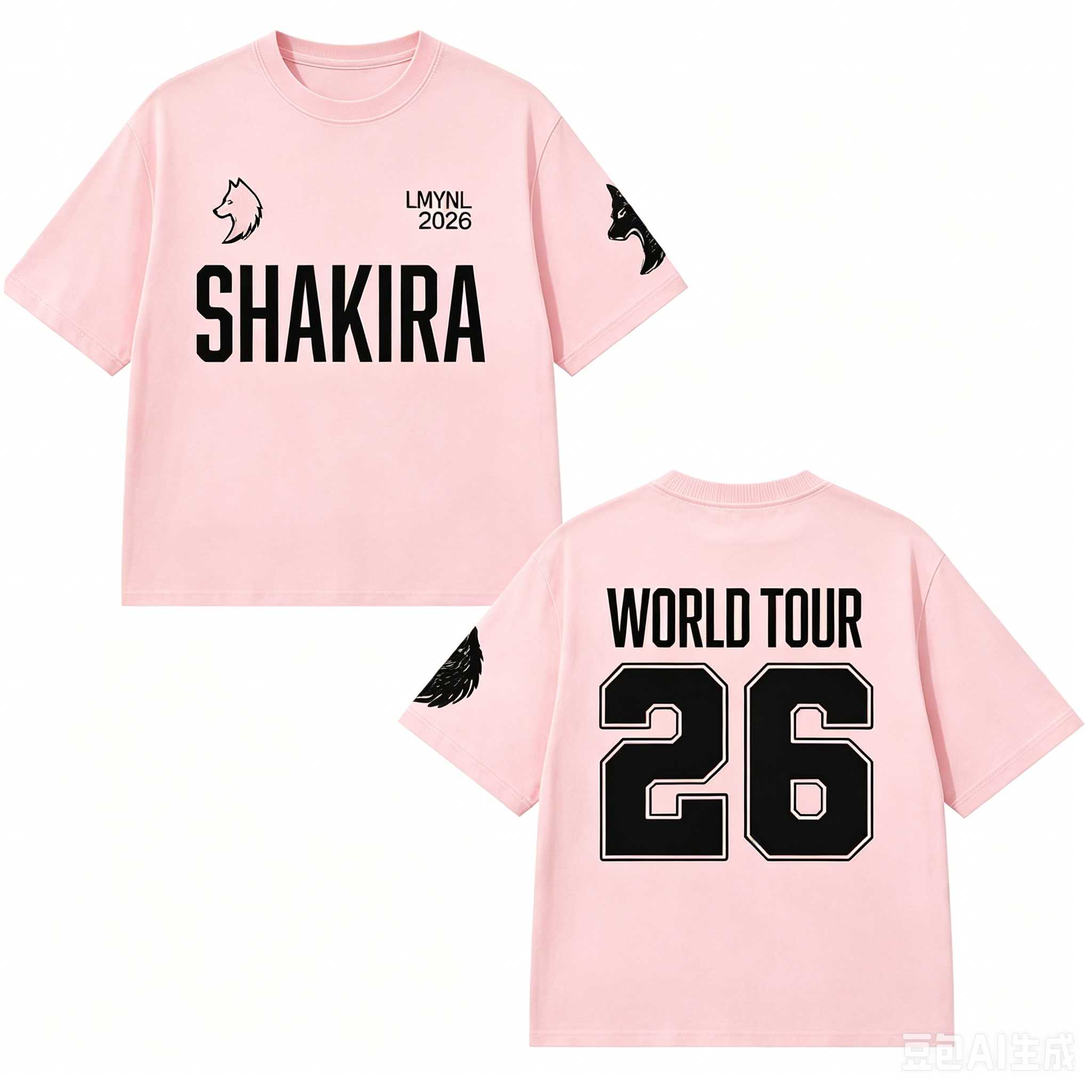 2026 Shakira Pasaules tūre 26 Grafisks