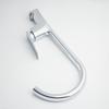 Deck Mounted Single Hole Zinc Hot and Cold Kitchen Sink Faucet Mixer Tap