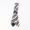 [Comme Ca Ism] Herringbone Regimental Stripe Tie 47-06NO07-206 Brown F