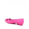 Salvatore Ferragamo Ferragamo Viva Bow Detail Leather Ballerina Shoes Pink