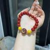 Stylish Unisex Bracelet with Medium Crystal Beads and Zhakiram Accessories