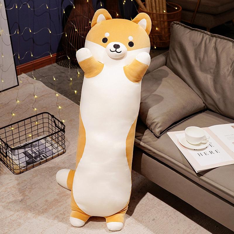 Cute Soft Shiba Inu Doll Plush Toy Large Shiba Inu Doll Children Sleeping Soothing Pillow Muppet Doll