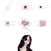 Cute Anime Cosplay Costume Eyeshade Heart Embroidery Single Eye Mask Blindfold Eyepatch Japanese Chunibyou Eye Mask