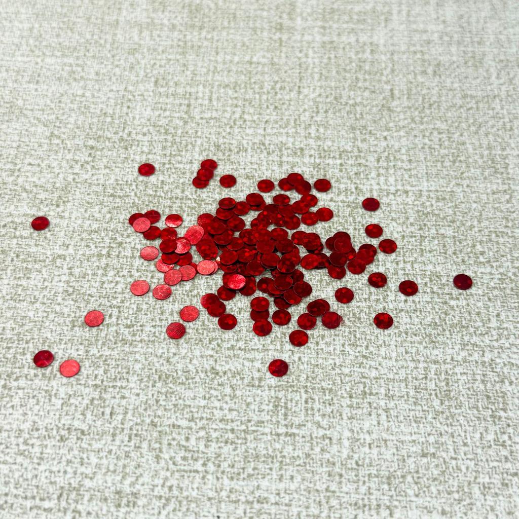 Runde Flache PET-Pailletten Ohne Loch für DIY-Schmuck & Bühnenkostüm-Accessoires