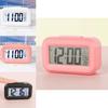 Childrens Cartoon Desktop Alarm Clock With Temperature Sensor Night Light For Girls Room