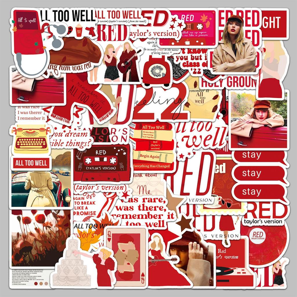 Fun Sticker Pack For Water Bottles, Luggage, Laptop, And Phone Case Decoratio