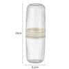 Sufengshang Portable Travel Toothbrush & Mouthwash Cup Set