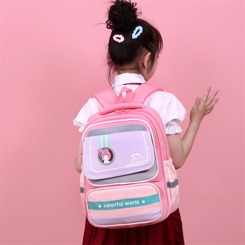 Schoolbag manufacturer's new schoolbag, primary school children's 1-1 grades British wholesale, boys and girls bag spine backpack